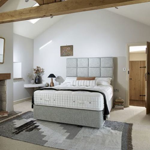 Double mattress Mauritius 14,750 HARRISON SPINKS viscose / white