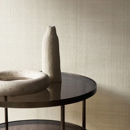 Contemporary wallpaper - ASTRAL  - Jane Churchill - vinyl / plain / fabric look