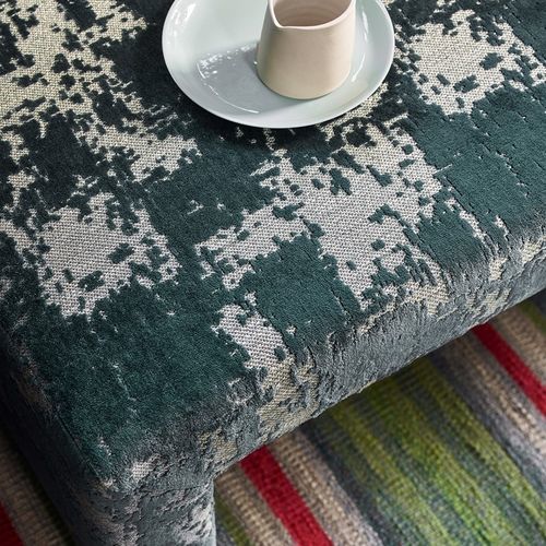 Upholstery fabric - LANIUS  - Jane Churchill - patterned / polyester / linen