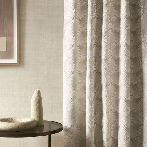 Upholstery fabric - ESTELLA  - Jane Churchill - for curtain / patterned / polyester