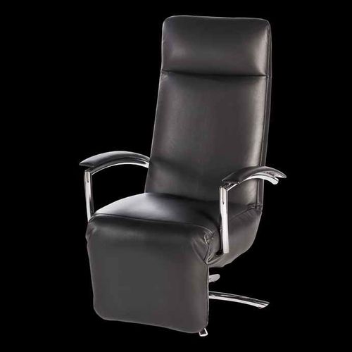 Contemporary relaxing armchair - piet - STRÄSSLE Switzerland AG - leather / with footrest / reclining