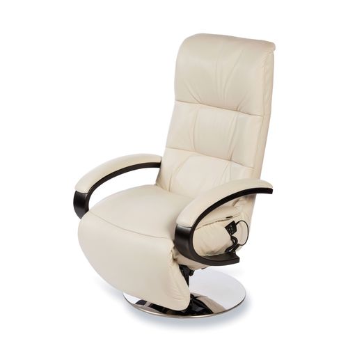 Contemporary relaxing armchair - Angelo - STRÄSSLE Switzerland AG - leather / with footrest / reclining