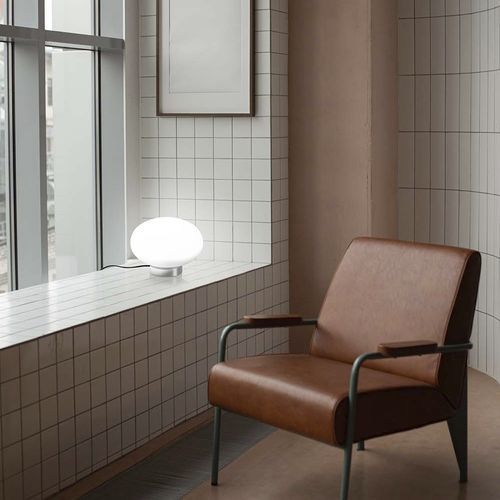 Table lamp - MAGA  - NEMO - blown glass / opal / contemporary