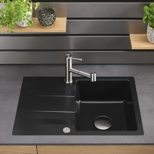 Single-bowl kitchen sink - Genea 75 F - systemceram GmbH & Co. KG ...