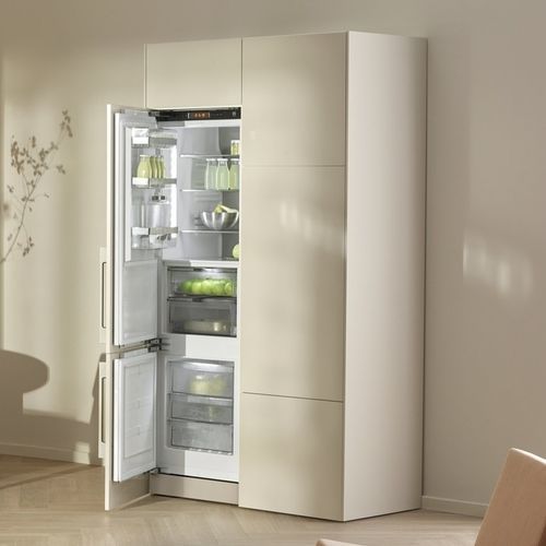 Double door refrigerator-freezer - V4000 178KNI - V-ZUG AG - home / built-in / bottom freezer