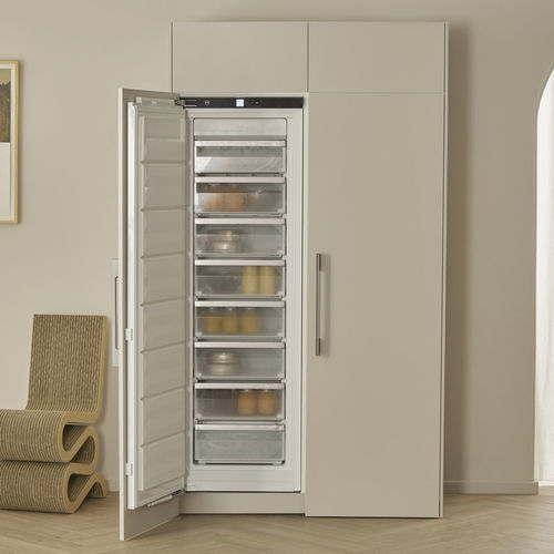 Commercial freezer - V4000 178N - V-ZUG AG - upright / white / built-in