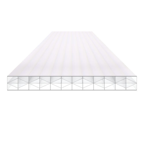 Cellular polycarbonate sheet - PRIMALITE - SKYLUX - roof / translucent / insulated