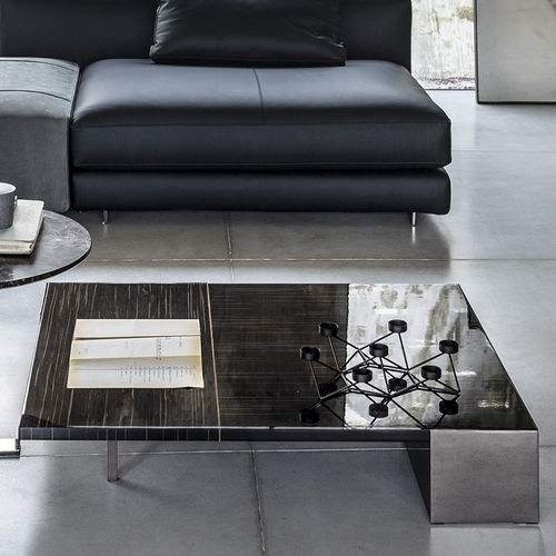 Contemporary coffee table - AKA - arketipo - oak / ebony / sucupira