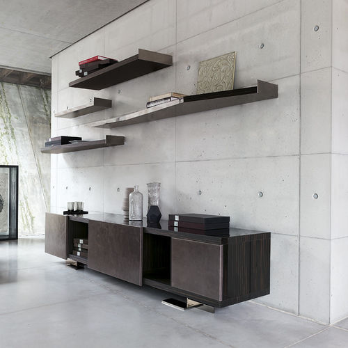 Contemporary sideboard - ENDOR - arketipo - oak / ebony / sucupira
