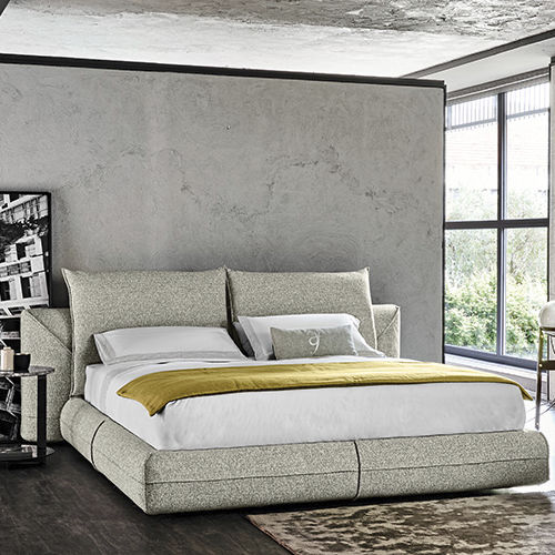 Double bed - STARMAN DREAM - arketipo - contemporary / upholstered / with headboard