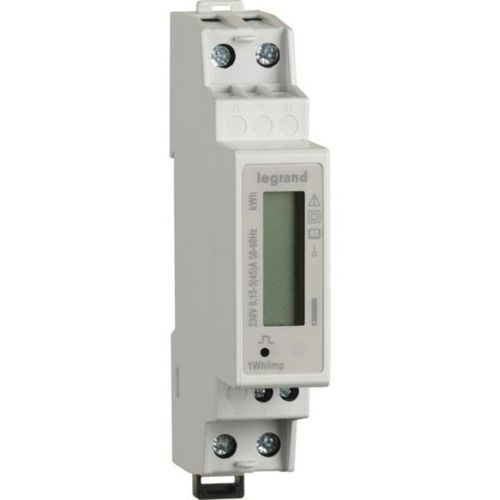 Single-phase energy meter - EMDX&sup3; - LEGRAND - digital / with LCD display / DIN rail