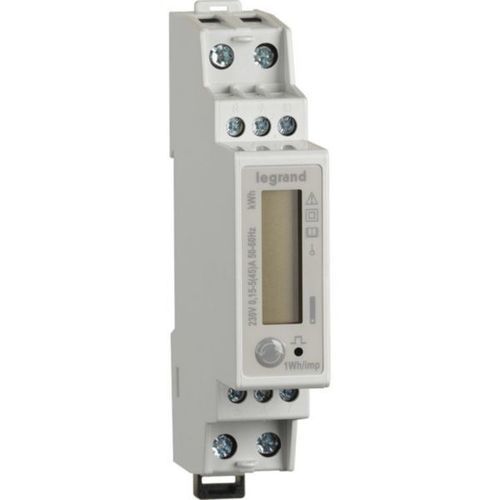 Single-phase energy meter - EMDX&sup3; - LEGRAND - digital / with LCD display / electronic
