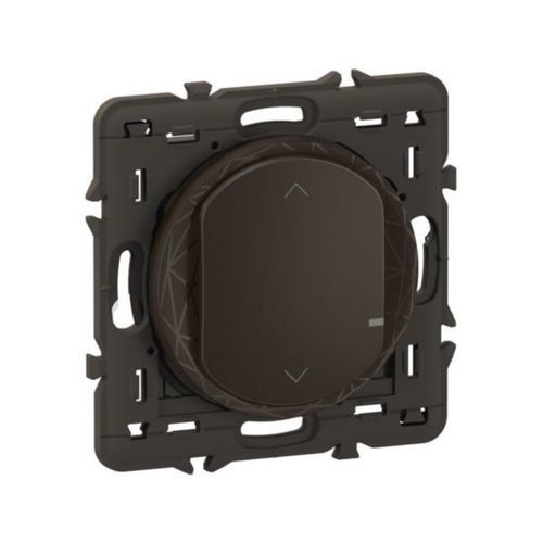 Roller shutter switch - C&Eacute;LIANE&trade; - LEGRAND - recessed / black / smart