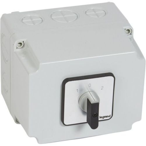 Rotary switch - 0 277 53 - LEGRAND - quadruple / industrial / rectangular