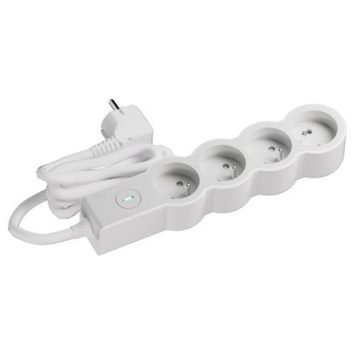 Quadruple extension lead - 0 496 34 - LEGRAND