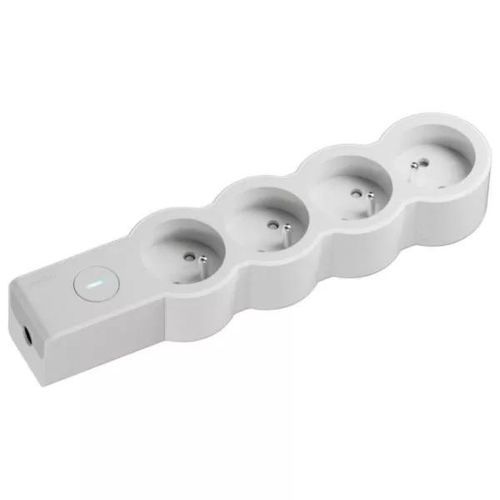 Quadruple extension lead - 0 496 40 - LEGRAND