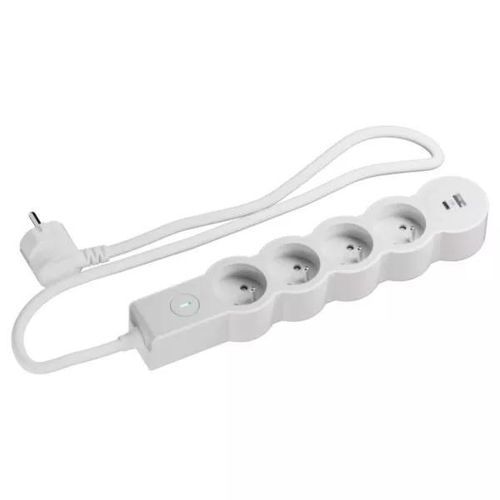 Quadruple extension lead - 0 496 56 - LEGRAND