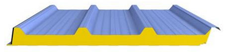 Roof sandwich panel - FISCHERTHERM DL 140 - Fischer Profil GmbH  - metal facing / polyurethane PUR core