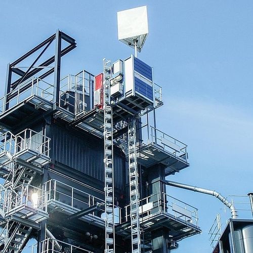 Heavy load freight elevator - MULTILIFT P18 P - GEDA GmbH - industrial