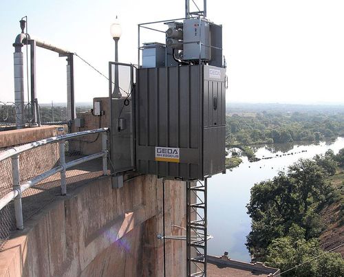 Heavy load freight elevator - SH - GEDA GmbH - industrial