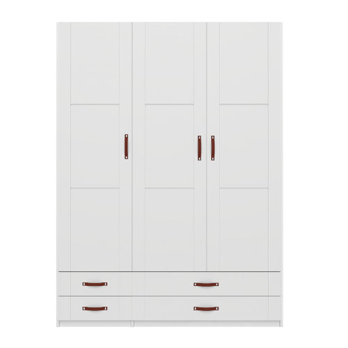 Contemporary wardrobe - 97204-10 - LIFETIME Kidsrooms - pine / with swing doors / with drawer