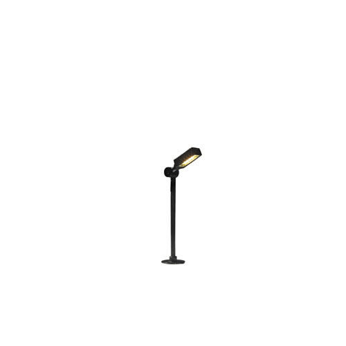 Garden bollard light - SPIKY : SPKG - Royal Botania - contemporary / brass / LED