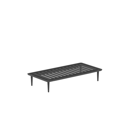 Contemporary coffee table - STYLETTO - Royal Botania - ceramic / aluminum base / rectangular