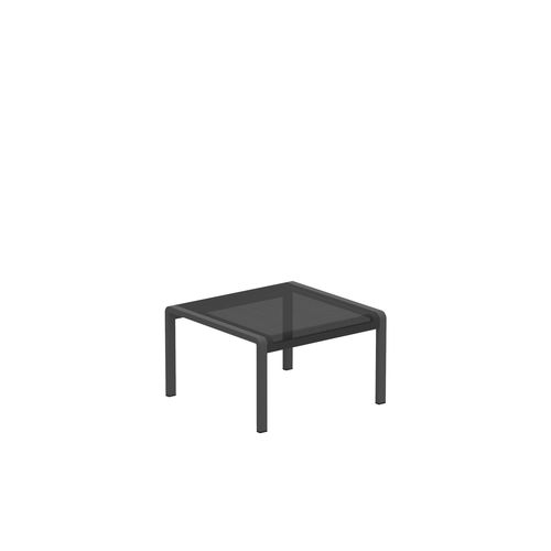 Contemporary footrest - ALURA - Royal Botania - Batyline® / aluminum / outdoor