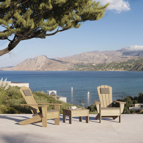 Contemporary lounge chair NEW ENGLAND Royal Botania teak