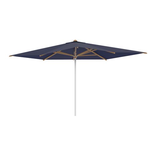 Rectangular parasol - SHADY - Royal Botania - mast-centered / textile / teak