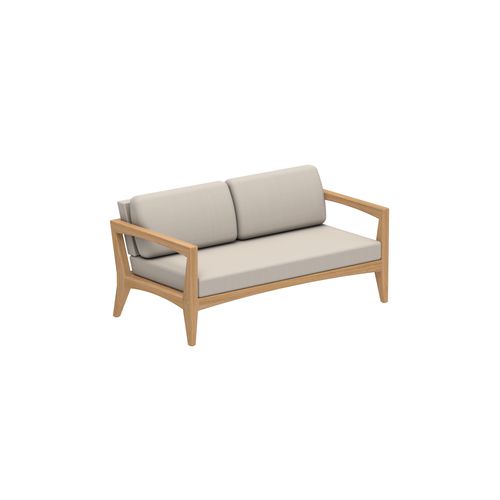 Contemporary sofa - ZENHIT - Royal Botania - outdoor / fabric / with armrests