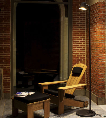 Floor-standing lamp - PARKER - Royal Botania - brass / contemporary / corded