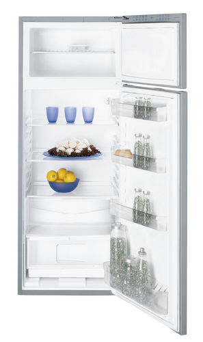 Upright refrigerator-freezer - RAA 24 S - Indesit - home / standalone / top freezer