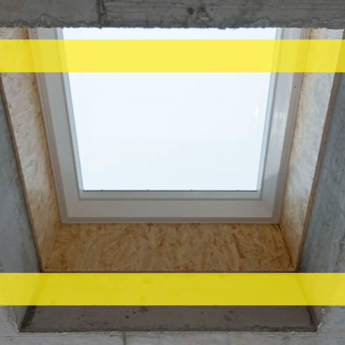 Polyurethane foam window frame - VELUX AUFSETZKRANZ - Linzmeier Bauelemente GmbH  - prefab / heat-reflective