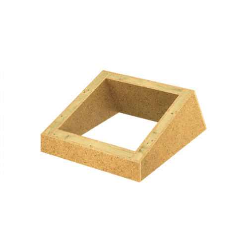 Polyurethane foam window frame - DAR FLACHDACH - Linzmeier Bauelemente GmbH  - prefab / heat-reflective