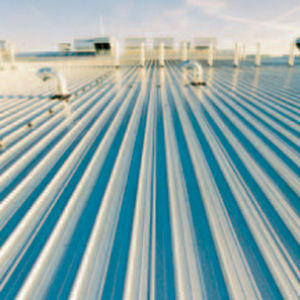 Roof sandwich panel - FIREMET® - Metecno Bausysteme GmbH  - metal facing / rock wool core