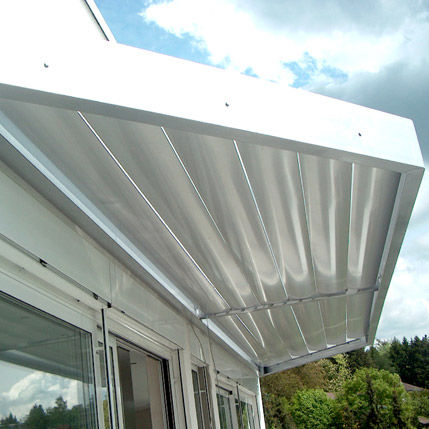 Aluminum solar shading - SONAL D : HB-H-300-ND-00 - MLL-HAMBURG® - for facade / for roof / window