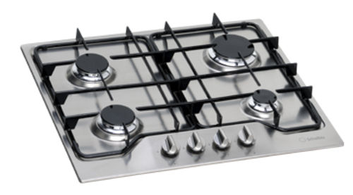 Gas cooktop - TG 640 (IX)  - Scholtès - 4 burner / built-in / with knobs
