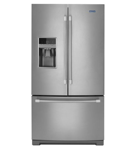 American refrigerator-freezer - MFT2574DEM - Maytag - home / standalone / bottom freezer