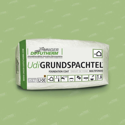 Adhesive adhesive mortar - UdiFOUNDATION COAT® - UNGER-DIFFUTHERM GmbH  - waterproof / grouting / for insulation panels