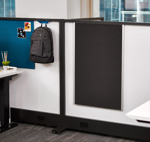 Contemporary screen - TATTOO - KI - fabric / steel / polyester