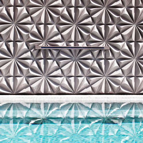 3D tile - SEED - kaza concrete - concrete / indoor / outdoor