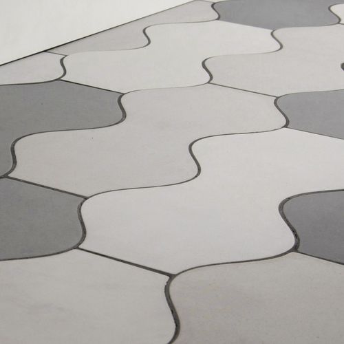 Concrete tile - LARILLE - kaza concrete - indoor / wall / floor