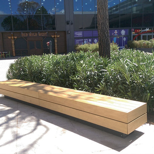 minimalist design public bench - GUYON