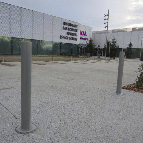 Security post - Basik - GUYON - metal / removable / high