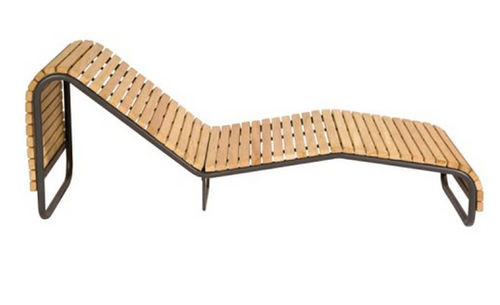 contemporary sun lounger - GUYON