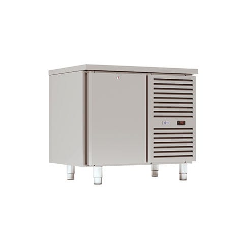 Commercial refrigerated counter - PROFESSIONAL SERIES - Kristal Endustriyel A.S. - 1-door / with drawers / stainless steel