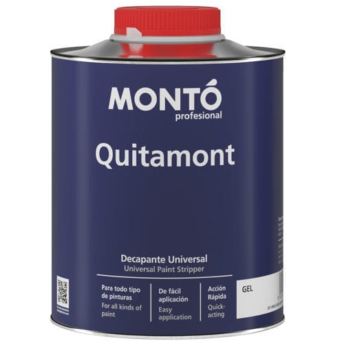 Metal paint remover - QUITAMONT GEL - PINTURAS MONTO - for wood
