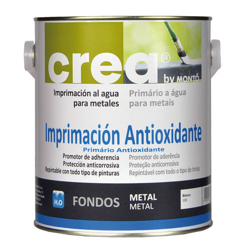Metal primer - IMPRIMACION ANTIOXIDANTE - PINTURAS MONTO - for wood / plaster / for cement