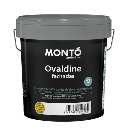 Protective paint - OVALDINE FACHADAS - PINTURAS MONTO - sealing / decorative / indoor